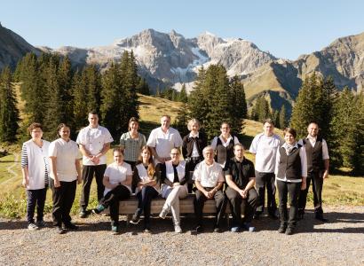 Das Team vom Berghotel Körbersee (c) Johannes Fink