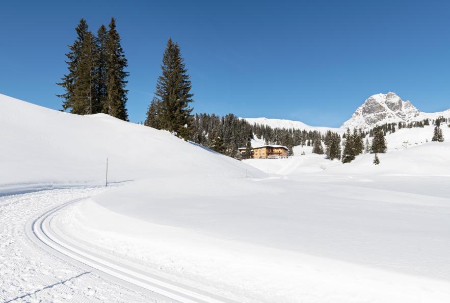 Berghotel Koerbersee im Winter © Johannes Fink