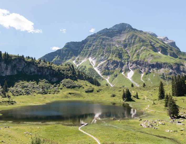 Blick vom Berghotel Körbersee (c) Johannes Fink