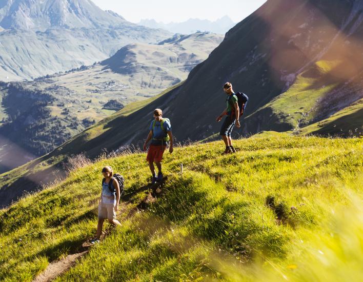 Wander rund um den Körbersee (c) Warth-Schröcken Tourismus