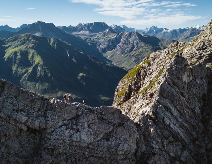 Klettern rund um den Körbersee (c) Warth-Schröcken Tourismus