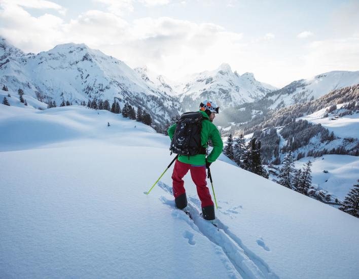Skifahren rund um den Körbersee (c) Warth-Schröcken Tourismus Sebastian Stiphout
